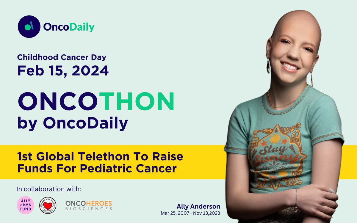 🎗️ This #InternationalChildhoodCancerDay, we're making history. Join @oncodaily's 1st ever Global OncoThon on Feb 15th. Over 80 prominent speakers 🌐 unite to champion #ChildhoodCancer research and raise awareness. Let's end childhood cancer together! oncodaily.com/oncothon-2024