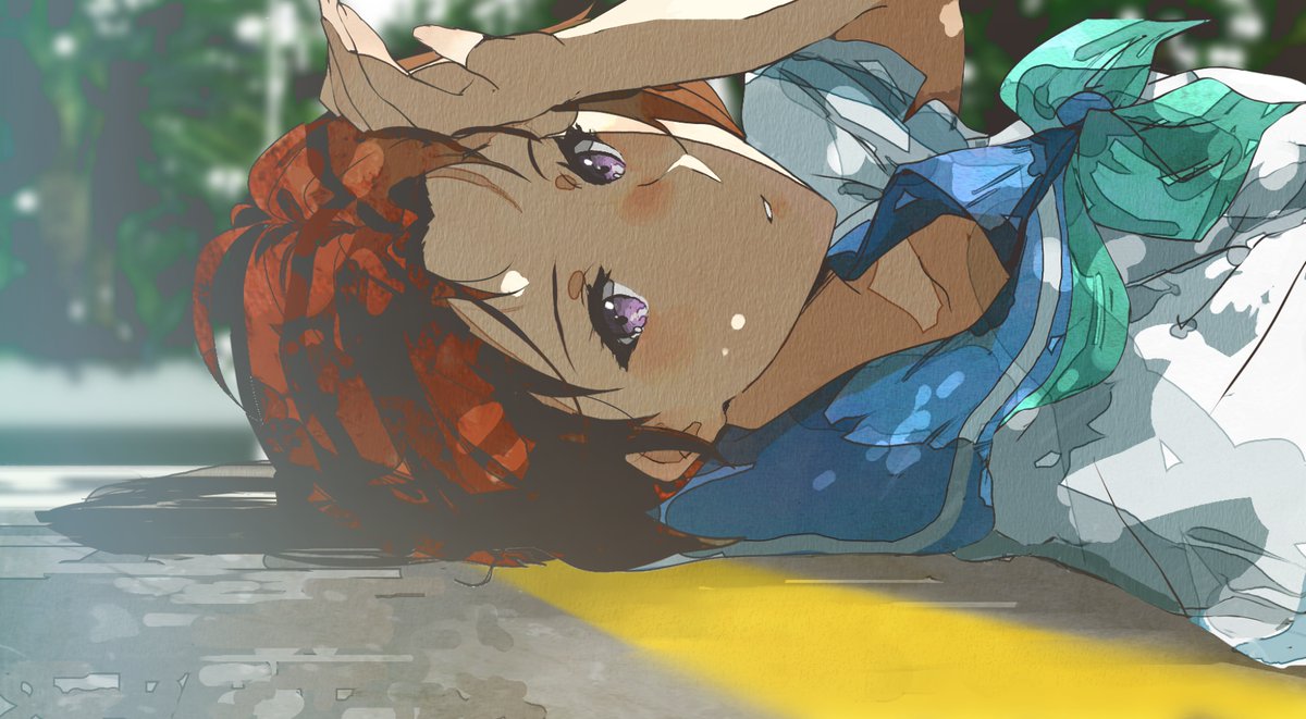 中川夏紀 「中川夏紀×3」|瀬奈川カタルのイラスト