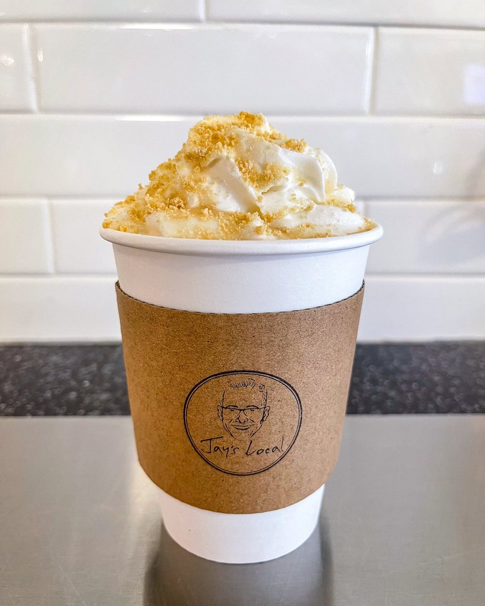 Now Available: Salted Caramel Cookie Latte
Topped with cookie crumble and house-made 
caramel drizzle! ✨
#saltedcaramel #TGIF