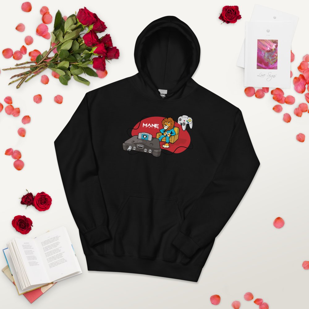 ***Giveaway***

Mane Gaming Nintendo 64 Hoodie

Here is how to enter:

-Like this post
-Retweet this post
-Follow <a href="/st3nto/">Stento</a> on X

That is all my friends! Winner will be chosen 1 week from today!