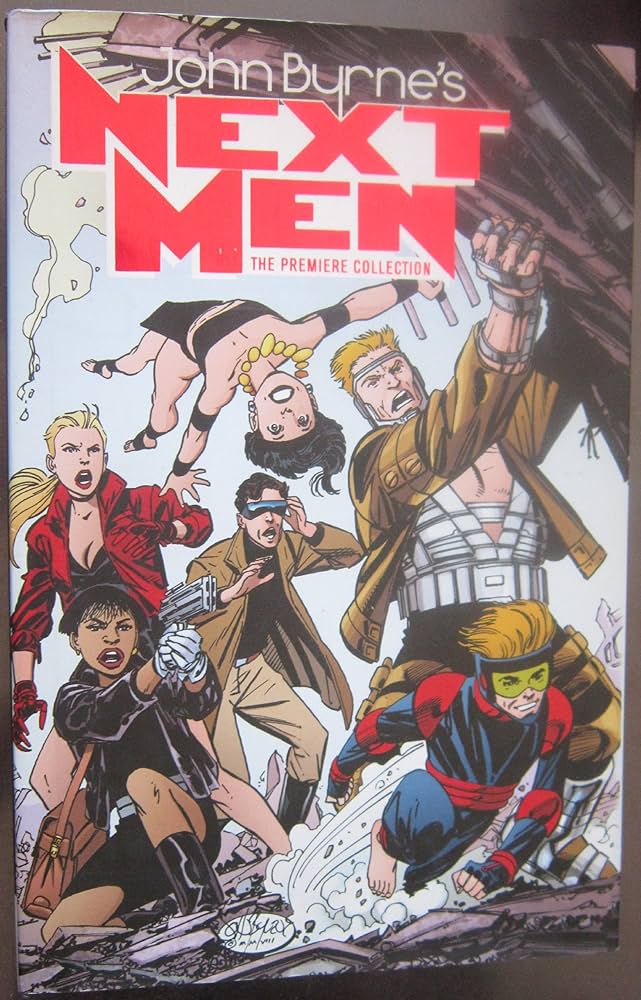 marc_goodfellow's tweet photo. Today I started John Byrne's run on West Coast Avengers and thought "Why does this cover look so familiar?" Outside of annuals and events I didn't read Avengers books. But I remembered that I did read Next Men later in life.
#comics #Avengers #nextmen https://t.co/wW0f3WNu7v