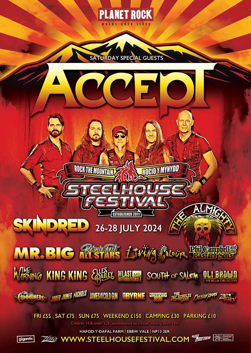 I'm so excited to be part of this year's @SteelhouseFest @jace_media @RockfiendPubli1 @STMsilvertiger @PlanetRockNews @PlanetRockRadio @Hardrock_Haven @MelodicRock