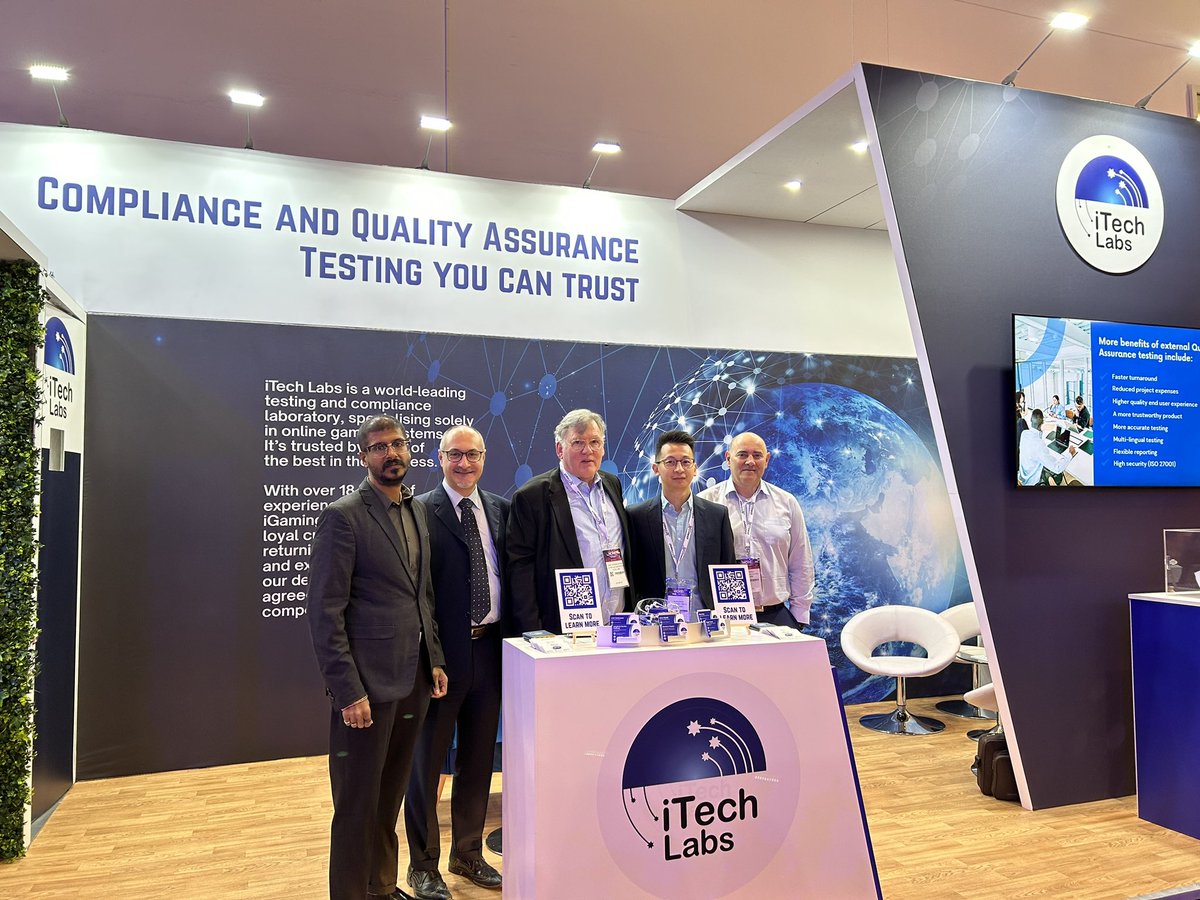 iTechLabs1's tweet image. Thank you Clarion Events for another fantastic edition of ICE365. 

And thank you to everyone who stopped by our stand during ICE - it was great meeting each one of you!

#ice2024 #icelondon2024 #ice365 #igaming #igamingindustry #igamingtestlab