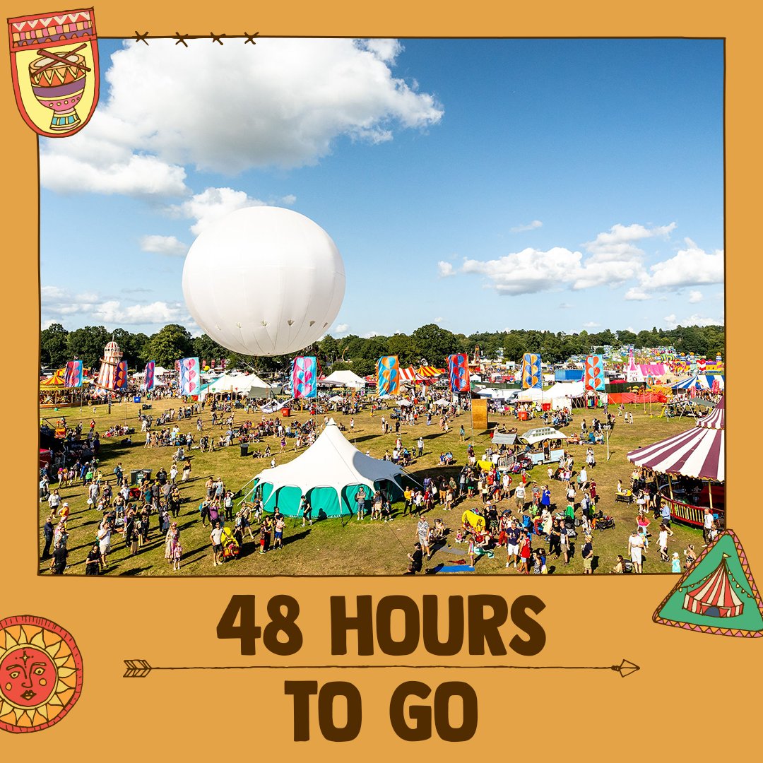 ⏰ KLAXON ALERT! Only 48 hours to go until the ticket tier price changes, so be quick and don’t wait around! Grab your 2024 Weekend Camping tickets now and secure your family summer plans with us campbestival.net 🎪🙏🏻