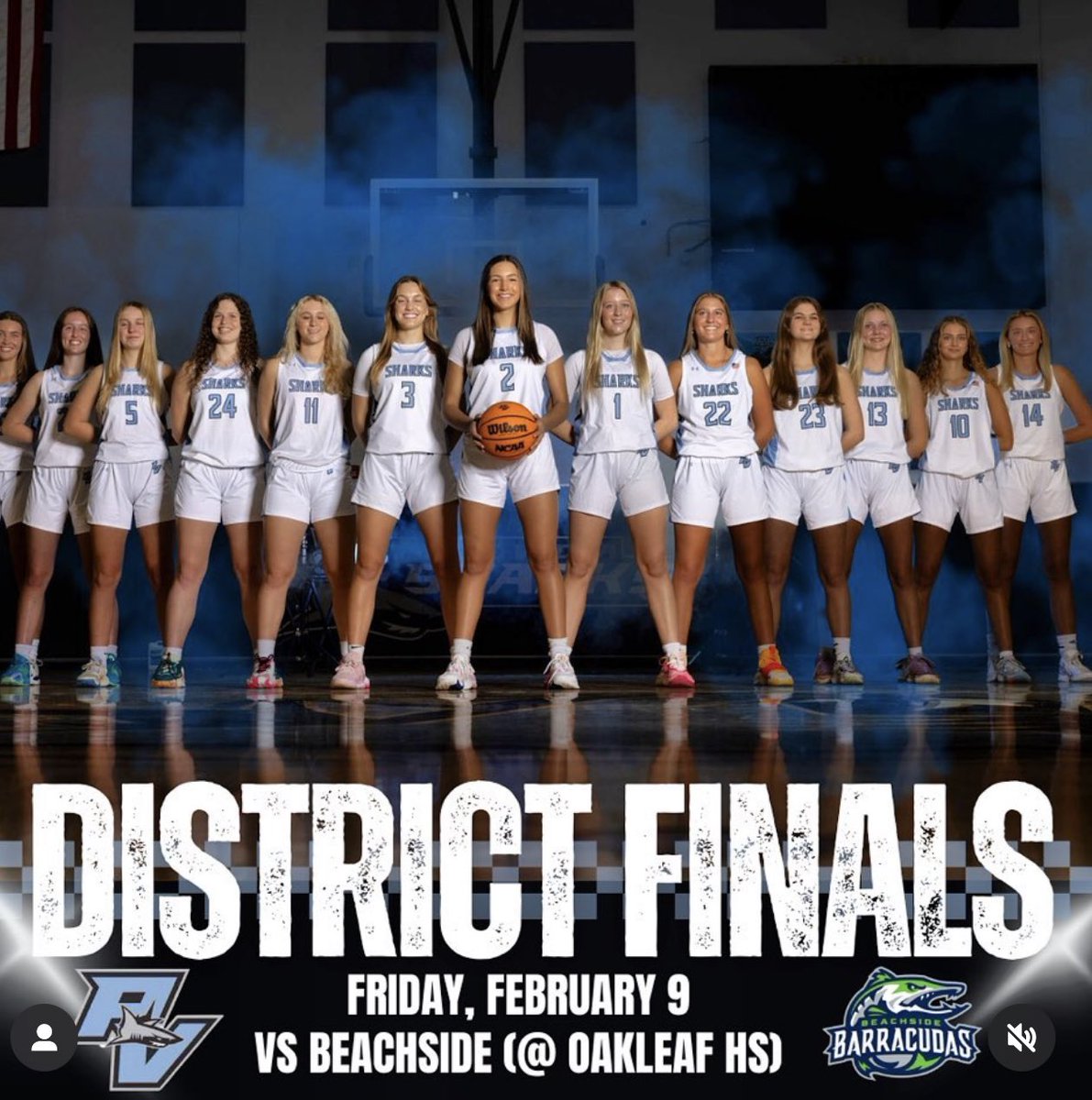 pvhsgirlsbball's tweet photo. Finals Friday! 
Game time 7:00
📍Oak Leaf https://t.co/lCGdresIP3