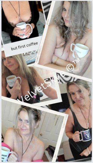 ... fill me up... get your mind out of the gutter - I am talking about my coffee mug. FlirtyFriday friends