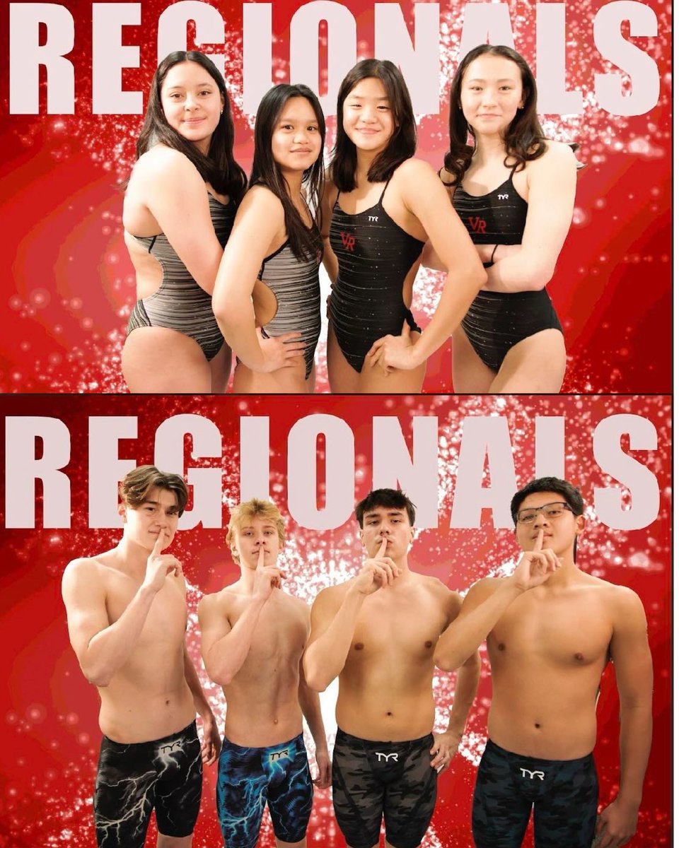 We are ready for Prelims at the Region 7 Swim Meet today! Swim Fast Rangers!
