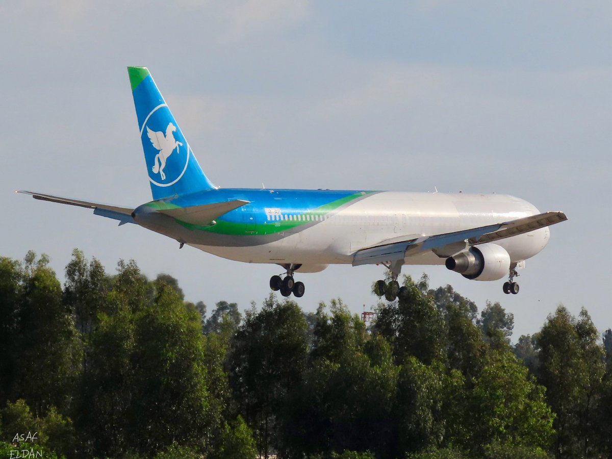 A new #Boeing #B767-300 for #ChallengeAirlinesIL with reg. 4XIAJ first landing in #TLV as #flight ICL767J after conversion to #freighter #aircraft 
#aviation #avgeek @CALCargoAir #CALcargoairlines #ChallengeGroup #ChallengeAccepted