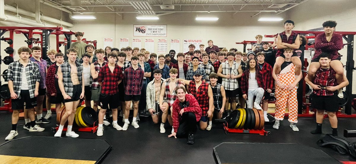 Lumberjack theme engaged! Your Red Raiders continue to work hard this off-season!!