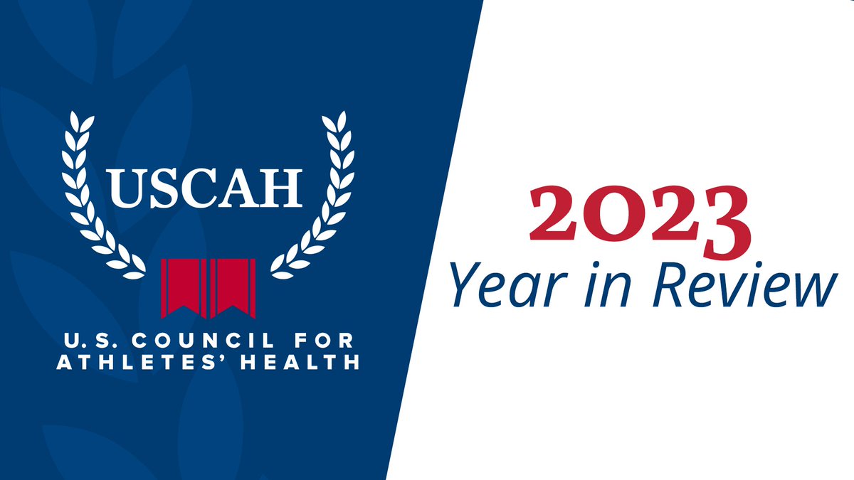 Check out our 𝟮𝟬𝟮𝟯 𝗬𝗲𝗮𝗿 𝗶𝗻 𝗥𝗲𝘃𝗶𝗲𝘄 to see how USCAH maintained a strong focus on health, safety, and well-being, garnering momentum and industry recognition throughout the year.

uscah.info/498q0Rf

#ForAthletesHealth