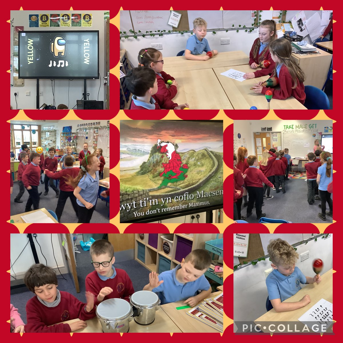 Year 3 and 4 have celebrated Welsh Music Day today! The children listened to Welsh music, made fact files about Welsh music artists, composed their own music, and made merchandise for our own Welsh Music festival! 🏴󠁧󠁢󠁷󠁬󠁳󠁿🎶