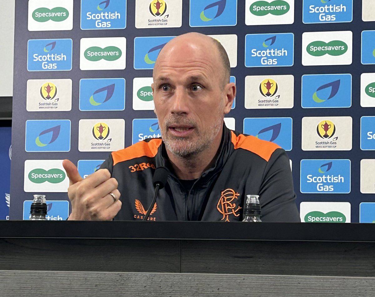 🗣️ Rangers boss Philippe Clement on Scott Brown ahead of facing Ayr United:

“I read that he loves Rangers and I love all the people that love Rangers.

“So that can be really good between us on the sidelines”.
