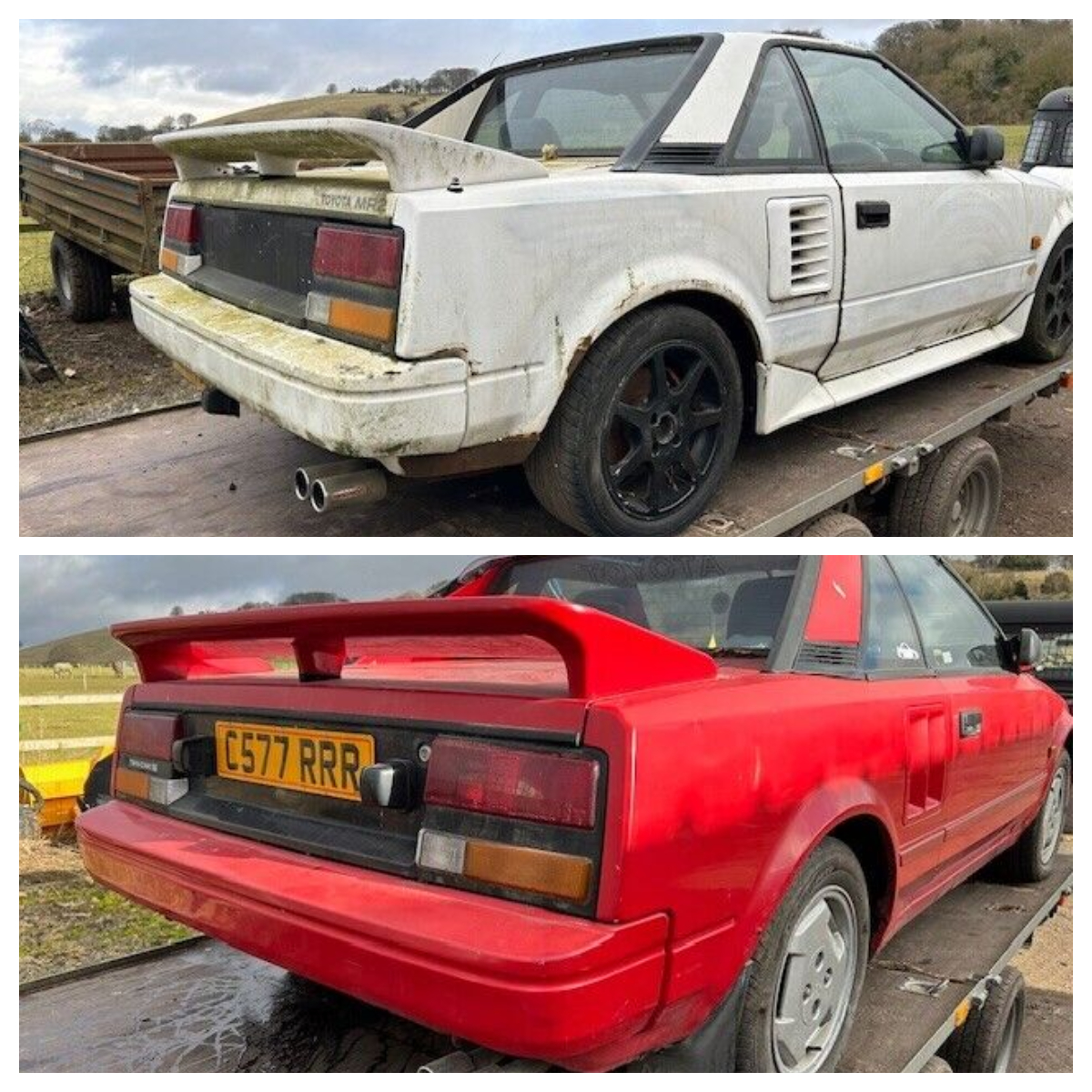 UKProjectCars's tweet photo. Ad: Toyota MR2 MK1 x2
On eBay here -->> https://t.co/KZnM3NWSuM
#ToyotaMR2 #MR2MK1 #ToyotaCars #ClassicCars #CarForSale #SportsCar https://t.co/KIXEqXVHh4
