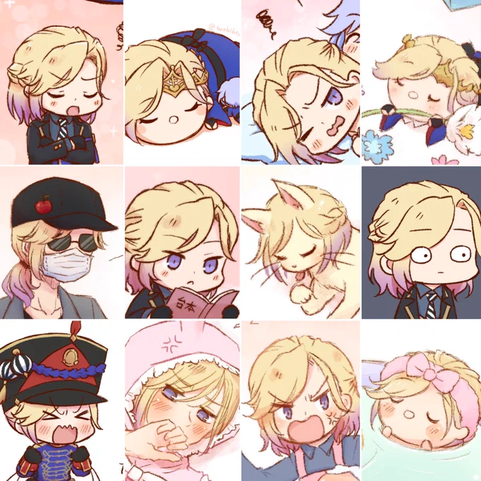 #ヴィル・シェーンハイトを吸いたい人のためのタグ
👑サンだけまとめを作ってなかったので作ってみた!
※猫化やツムを含みます 