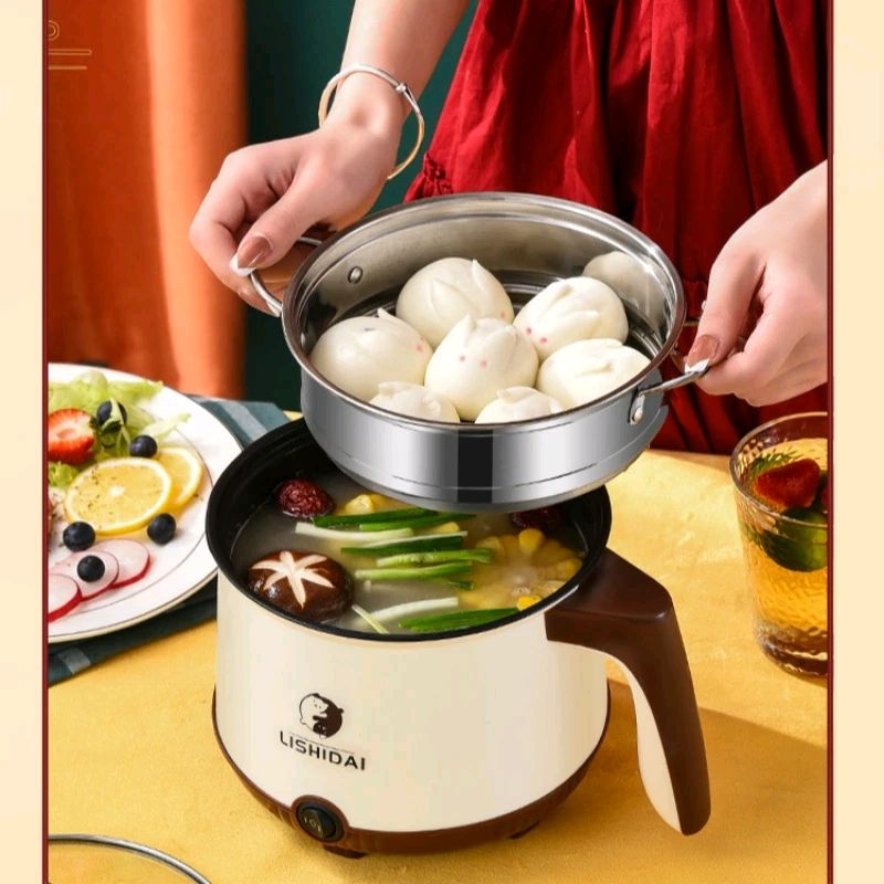 #หม้อไฟฟ้าอเนกประสงค์ #หม้อนึ่งไฟฟ้า #หม้อตุ๋นไฟฟ้า พร้อมซึ้งนึ่งและฝาแก้ว หม้อเด็กหอ หุงข้าว ผัด แกง ทอด อุ่น ตุ๋น ต้ม นึ่งได้ ในราคา ฿100 - ฿198 ที่ #Shopee #ช้อปปี้ถูกชัวร์ #ของถูก #ของดี 
#ของดีบอกต่อ #รีวิว #เด็กหอ #ใช้ดีบอกต่อ
พิกัด:shope.ee/7KYaLwb4Fo?sha…