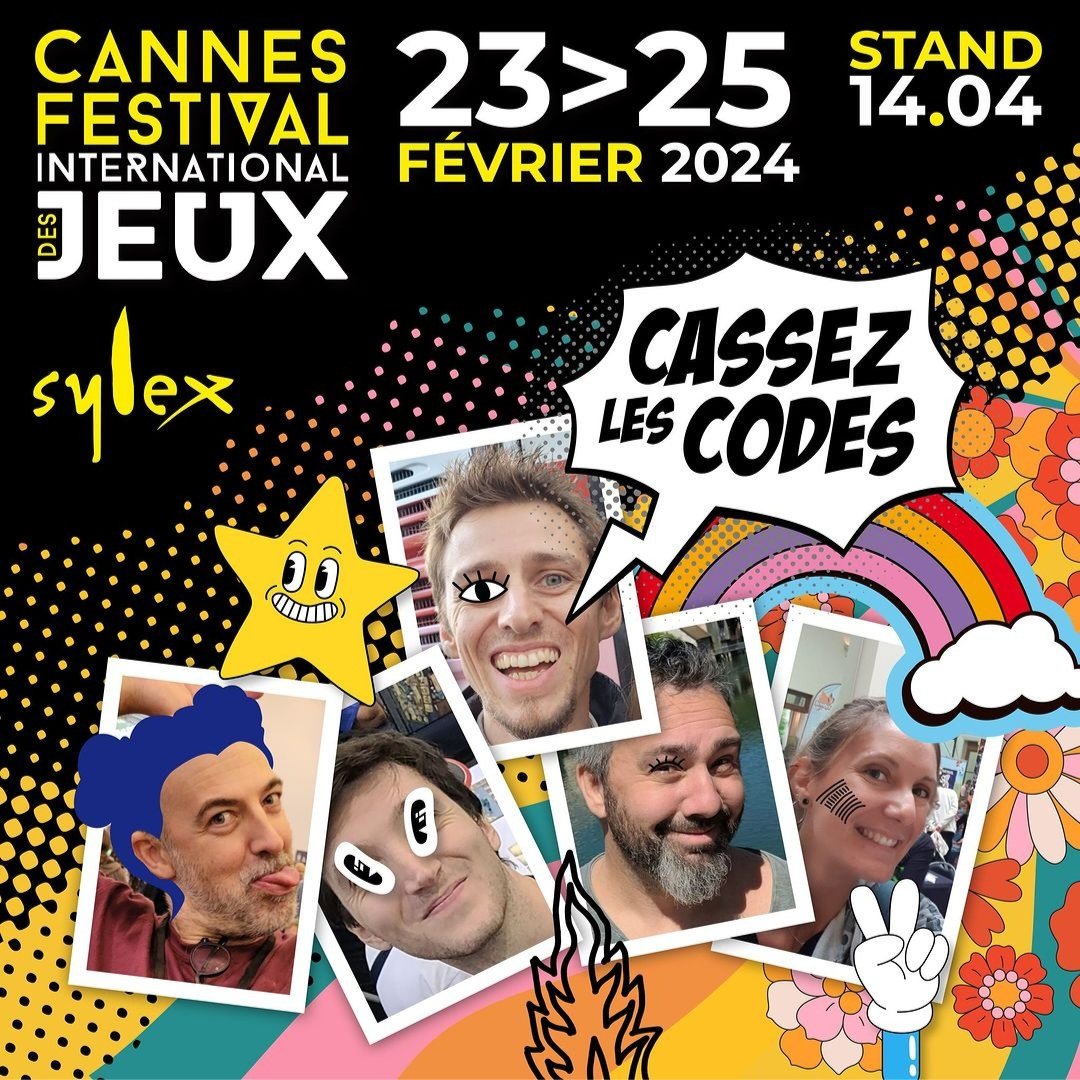 Hâte de vous retrouver à Cannes dans moins de 2 semaines !
<a href="/fijcannes/">FESTIVAL DES JEUX</a>