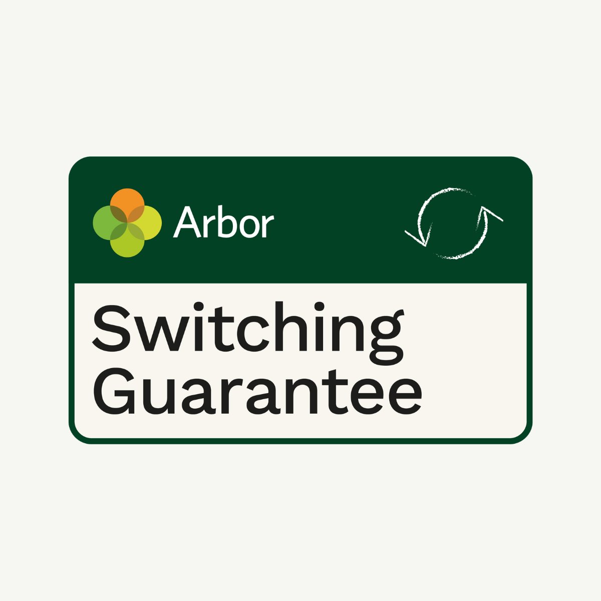 ArborEdu's tweet photo. No school or trust should feel discouraged from switching because they think it will be too difficult. That’s why we’re proud to launch the Arbor Switching Guarantee today: https://t.co/eXyxJyWlyY https://t.co/wmUzJepxMV