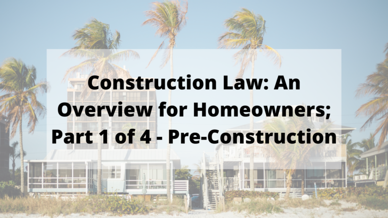 This is a continuing article series regarding Construction Law: An Overview for Homeowners. #constructionlaw #newyorkconstruction #floridaconstruction

liconstructionlaw.com/construction/c…