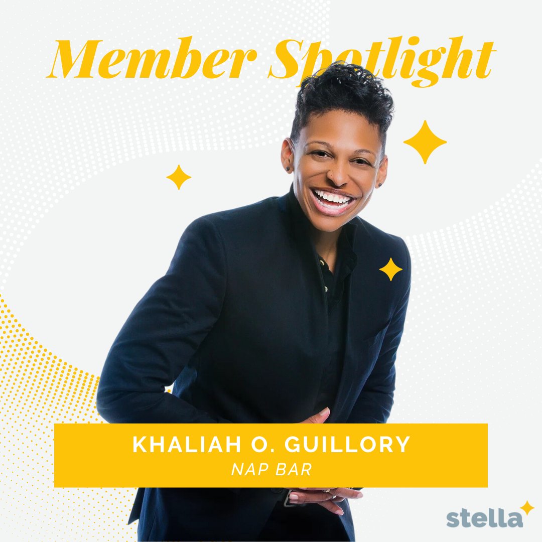 Shout out to Khaliah O. Guillory, a member of our #Stella #community. She reshapes the landscape w/ <a href="/NapBarHou/">Nap Bar</a>, offering on-site, en-suite services for heightened #workplace efficiency. Join the #conSTELLAtion for strategic rest &amp; enhanced productivity!
pulse.ly/fu1fbiay2v