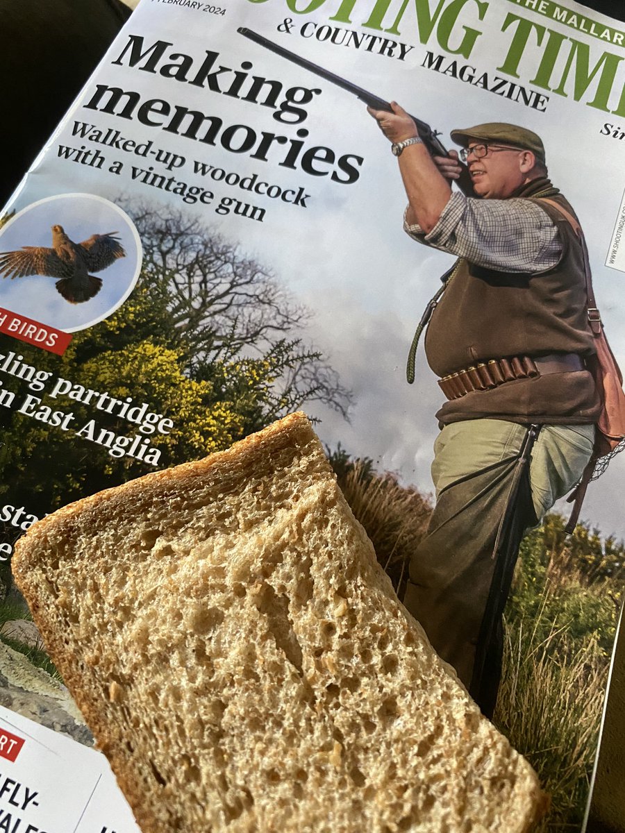 grj243's tweet photo. Home for #lunch and @jessica_jones75 thought she recognised this #coverman (@GethinJones123 )on the front of the @ShootingTimes while out shopping! So bought it home for a read! Nice glossy cover but not sure what’s happened to the pages inside since I bought it last 😬 https://t.co/iI8yjw38pz
