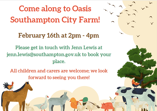 Join us for some half term fun at City farm! 🐷🐥🐮 #cityfarm#halfterm#childrenincare
