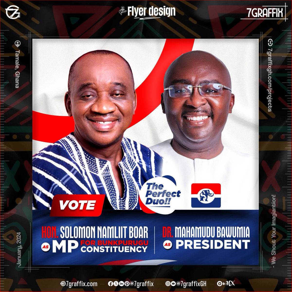 7gxsolutions's tweet photo. Election Flyer #ffixed for Hon. Solo
👉🏽 https://t.co/iyDtioscPv | #7GX #7GRAFFIX #ffiXer
✅ Softwares Used: @inkscapeofficial (99%) + @photoshop (1%)
⚙️ Need a #ffiX 👉🏽📞0277230985/0372099374 https://t.co/lWcC1vr6Ij