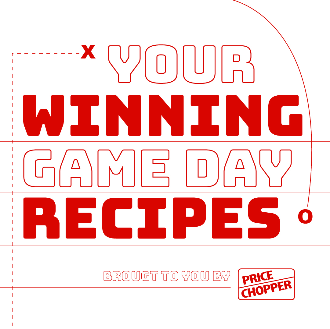 Get game day ready and win MVP of hosting with Price Chopper’s Game Day recipes. From sliders to poppers, chili and mac and cheese, visit the link below for big game winners. bit.ly/3umTjAo