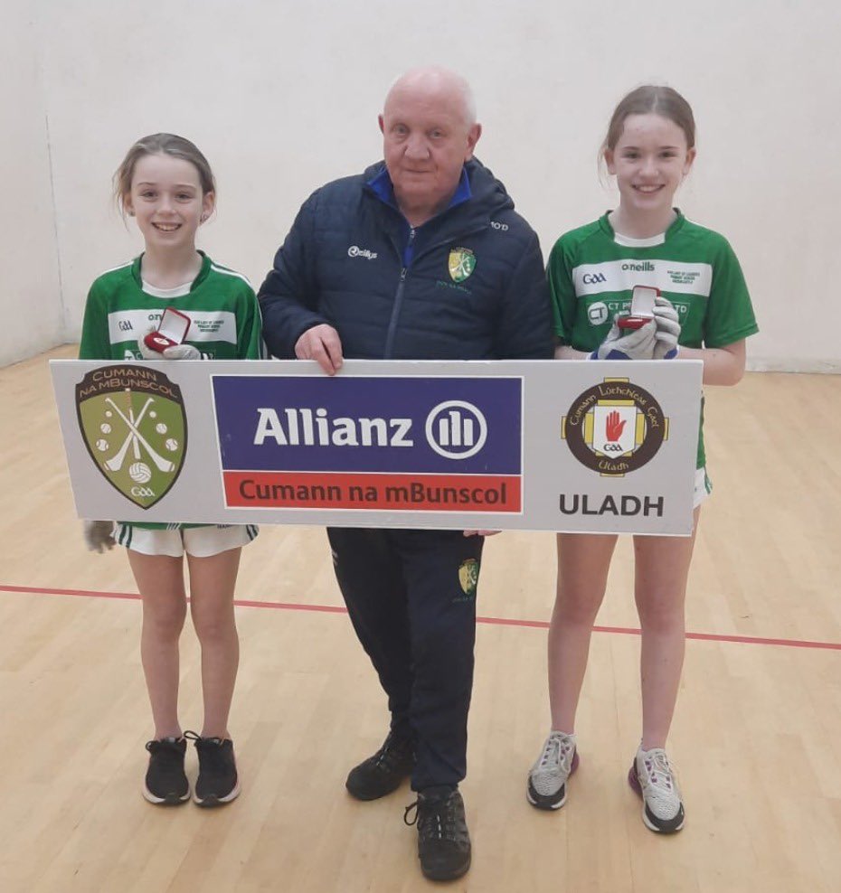 Ádh mór to Caolàn Meenan, AnnaMae McElduff and Tori-Lee Monaghan representing their school, club, county and province in the 2024 Cumann na mBunscol National Fun Day, to be hosted at the National Handball Centre, Croke Park, on Sunday the 18th of February. Ádh mór oraibh ☘️ ⭐️