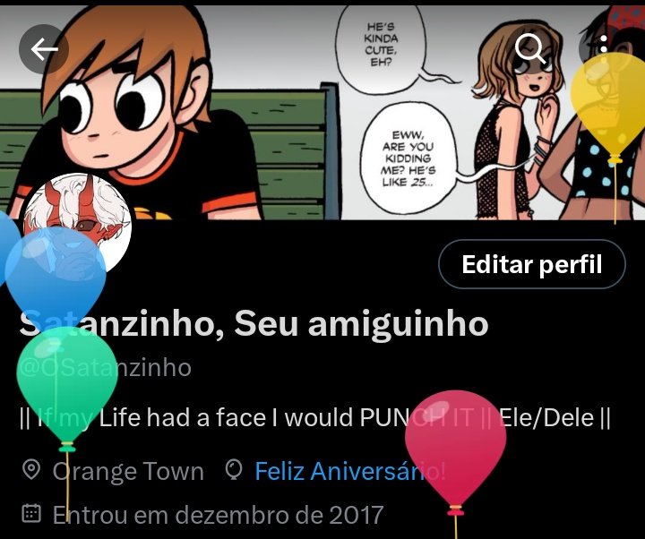 Satanzinho, Seu amiguinho tweet media