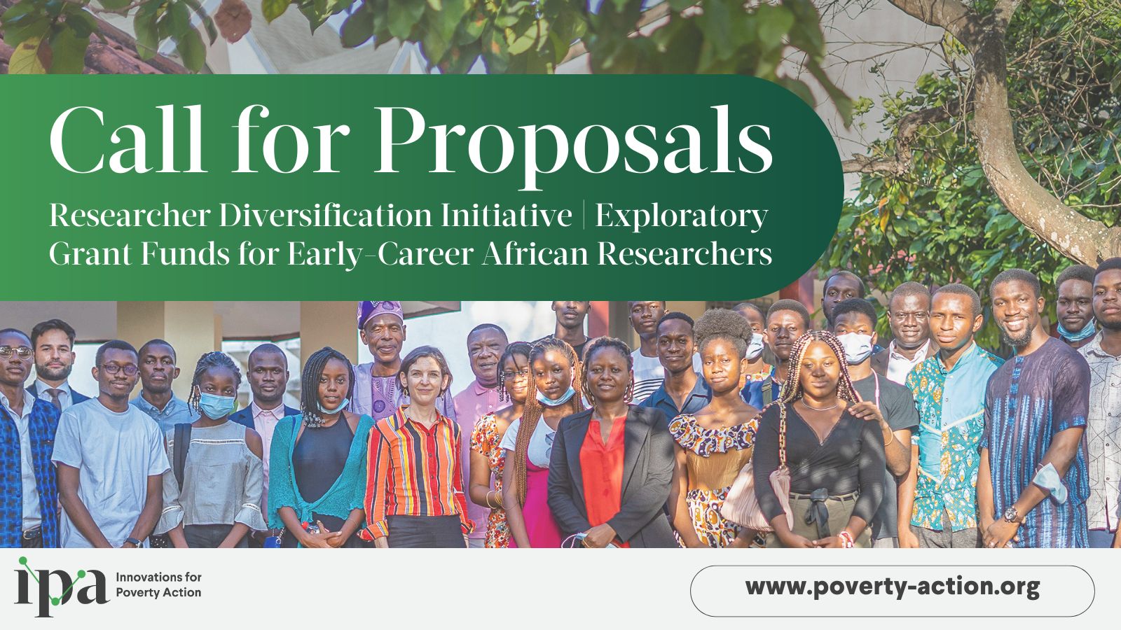 Innovations for Poverty Action on X: &ldquo;The deadline to submit your 