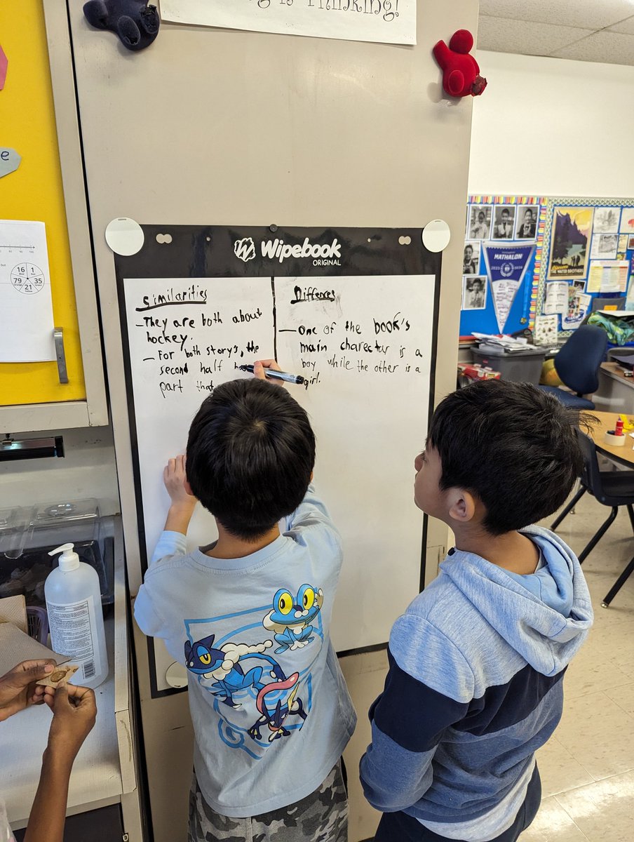 gillisgreen205's tweet photo. Identifying similarities & differences between #TheHockeyJersey by @JaelRichardson and #IAmBig by #ItahSadu https://t.co/WvwwSblKq6