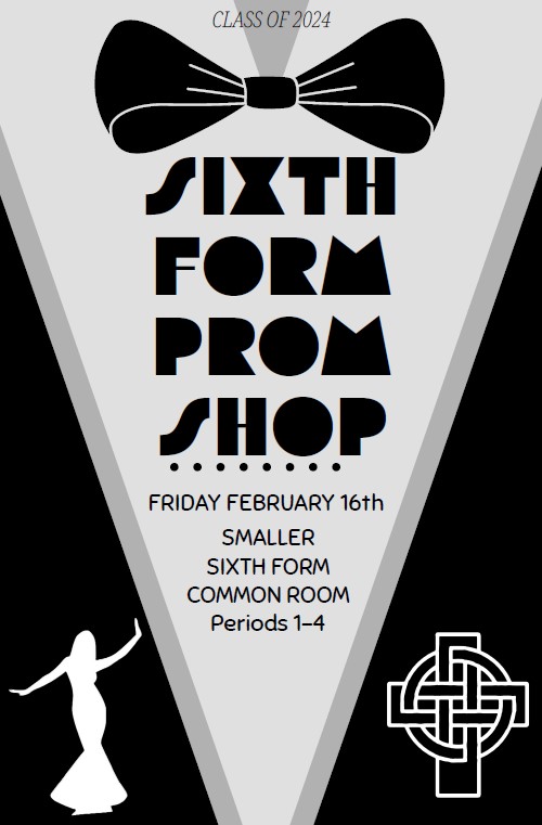 Don't miss out! The Prom Shop is back on Friday, February 16th!  Discover brand new and preloved clothing to make your prom night unforgettable. Let's #makememoriesnotwaste together!  💃🕺 #PromShop #SustainableFashion @BishopBewick