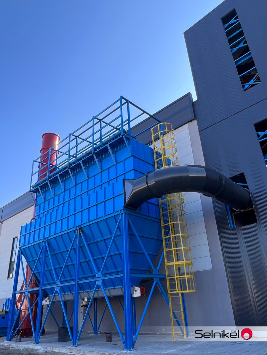 Selnikelcom's tweet image. Installation of our dust collecting filters with capacities of 100.000 m3/h, 70.000 m3/h and 60.000 m3/h have been successfully completed in casting factory in Ankara.

For more information:
selnikel.com

#filter #dustcollection #dustfilter #filtre #fan #radialfan