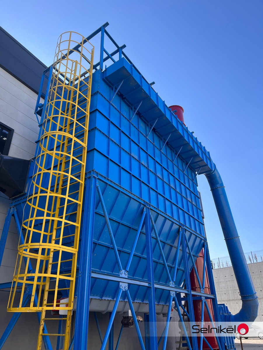 Selnikelcom's tweet image. Installation of our dust collecting filters with capacities of 100.000 m3/h, 70.000 m3/h and 60.000 m3/h have been successfully completed in casting factory in Ankara.

For more information:
selnikel.com

#filter #dustcollection #dustfilter #filtre #fan #radialfan
