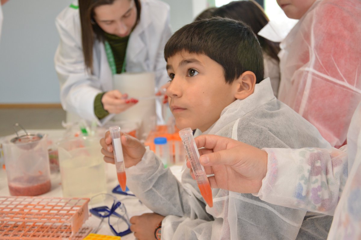 #11F | 👩‍🔬👨‍🔬 
1⃣1⃣0⃣ nen@s de Primaria dos colexios <a href="/cdmcompostela/">Compañía de María Santiago de Compostela</a> e CEIP Plurilingüe de Cerdeiriñas, <a href="/Viladecruces/">Vila de Cruces</a>,  celebraron connosco e a <a href="/ContraCancerAC/">Asociación Española Contra o Cancro A Coruña</a> -Santiago, o día #DíaInternacionaldaMullereaNenanaCiencia con obradoiros científicos no #CiMUS.

🫶 Grazas! #CienciaViva