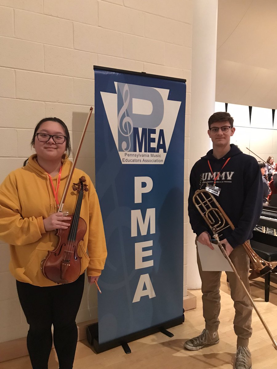 Looking forward to a great day at the PMEA District 11 Orchestra festival with guest conductor, Paul Bryan, Dean of the Curtis Institute of Music!  Congratulations Joy and John! #Vikingpride <a href="/UpperMerionSD/">Upper Merion Area School District</a>