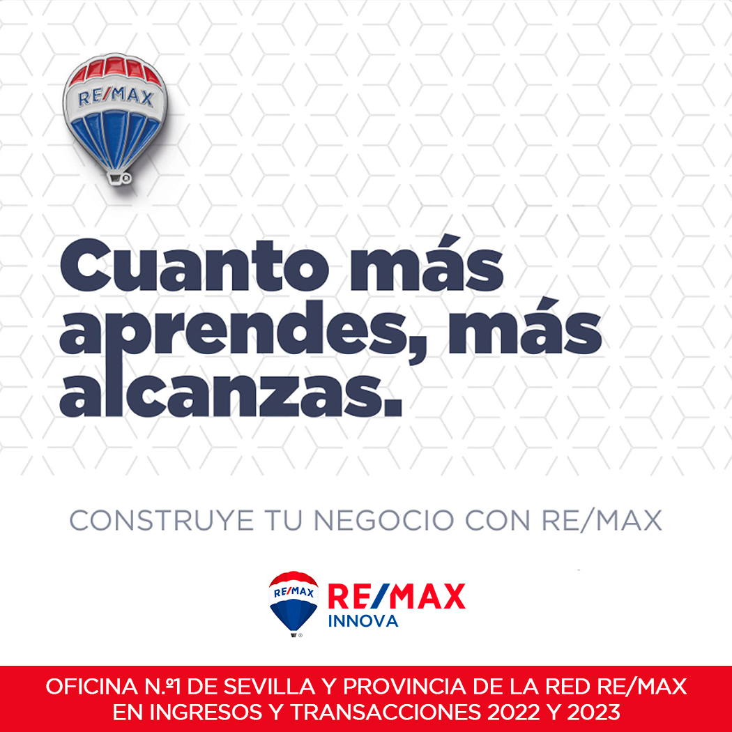 REMAX_Innova's tweet photo. Únete a Remax Innova y fórmate en la ✅ Oficina n.º1 de la Red Remax de Sevilla y provincia, con los mejores profesionales y la mejor escuela inmobiliaria, la Escuela REMAX 😍Llámanos al 955 673 044 o envíanos tu CV a innova@remax.es
#remax #inmobiliariasevilla #trabajosevilla https://t.co/nQiNIyRkit