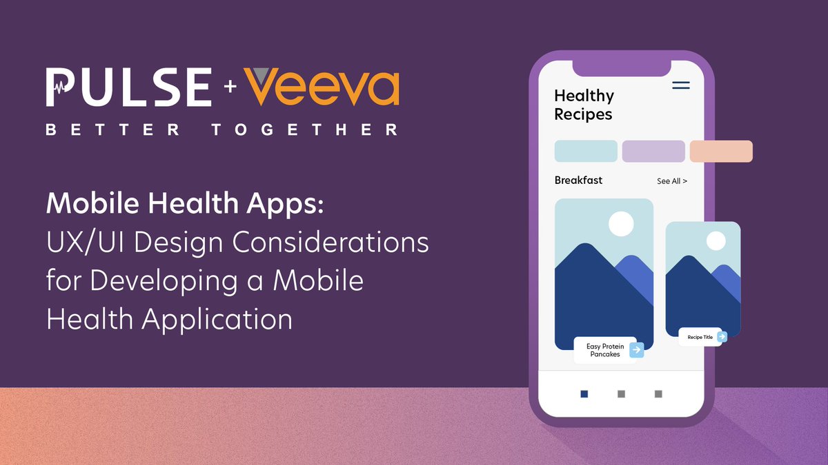 Usepulsedigital's tweet photo. Dive into our latest article, where we explore the intricate world of UX/UI design considerations for the development of mobile health applications. 💡

https://t.co/KgSNMGyjvl

#MobileHealthApps #UXUI #UserExperience #UserInterface #HealthcareInnovation #UXUIDesign https://t.co/YS66LEq7RD