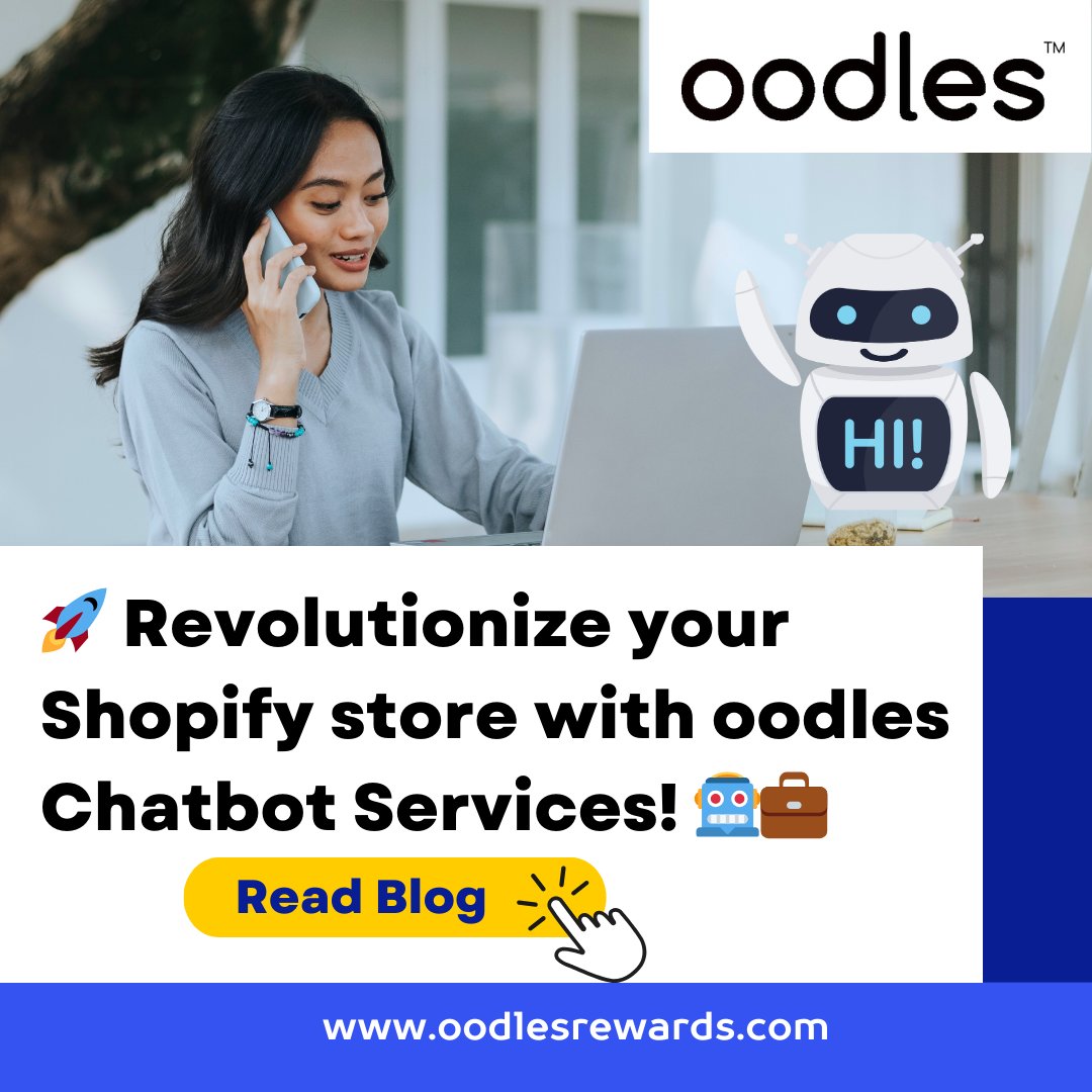 getoodlesai's tweet image. 🚀 Revolutionize your Shopify store with oodles Chatbot Services! 🤖💼 Discover how integrating chatbots can streamline operations, drive sales, and maximize ROI. Get started today: bit.ly/3SSZpll

#iot #chatbotmaker #nlp #bot #webdevelopment #collaborationsoftware