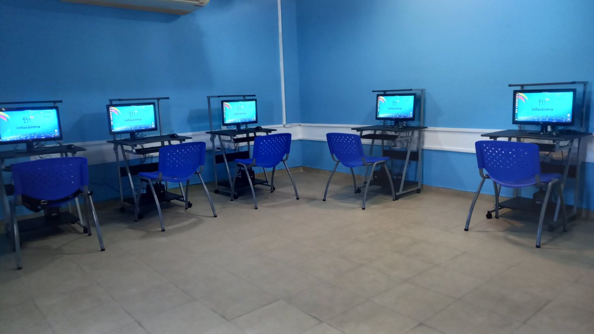 Hoy tenemos más de 700 #Infocentro en el territorio nacional y Nueva Esparta cuenta con 15 espacios con tecnología de punta #FebreroRebelde
