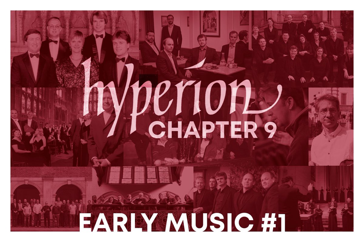 104 new-to-streaming early music titles are now available including treasures from our vault of medieval music and Renaissance polyphony, completing the discographies of Cinquecento, @TheSixteen, @GothicVoicesUK, @BrabantEnsemble, @ExCathedraChoir, @TheCardinalls and @BinchoisC!