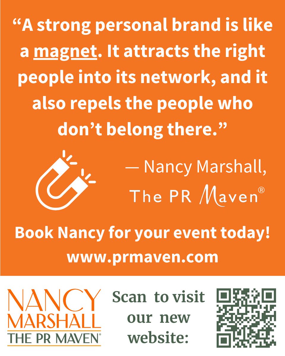 To learn about booking Nancy for a keynote speech or a workshop, visit our new website at prmaven.com.

#PRMavenNation #MarshallPRMaine #keynotespeaker #publicrelations #networking #publicspeaking #personalbrand <a href="/maineprmaven/">maineprmaven</a>