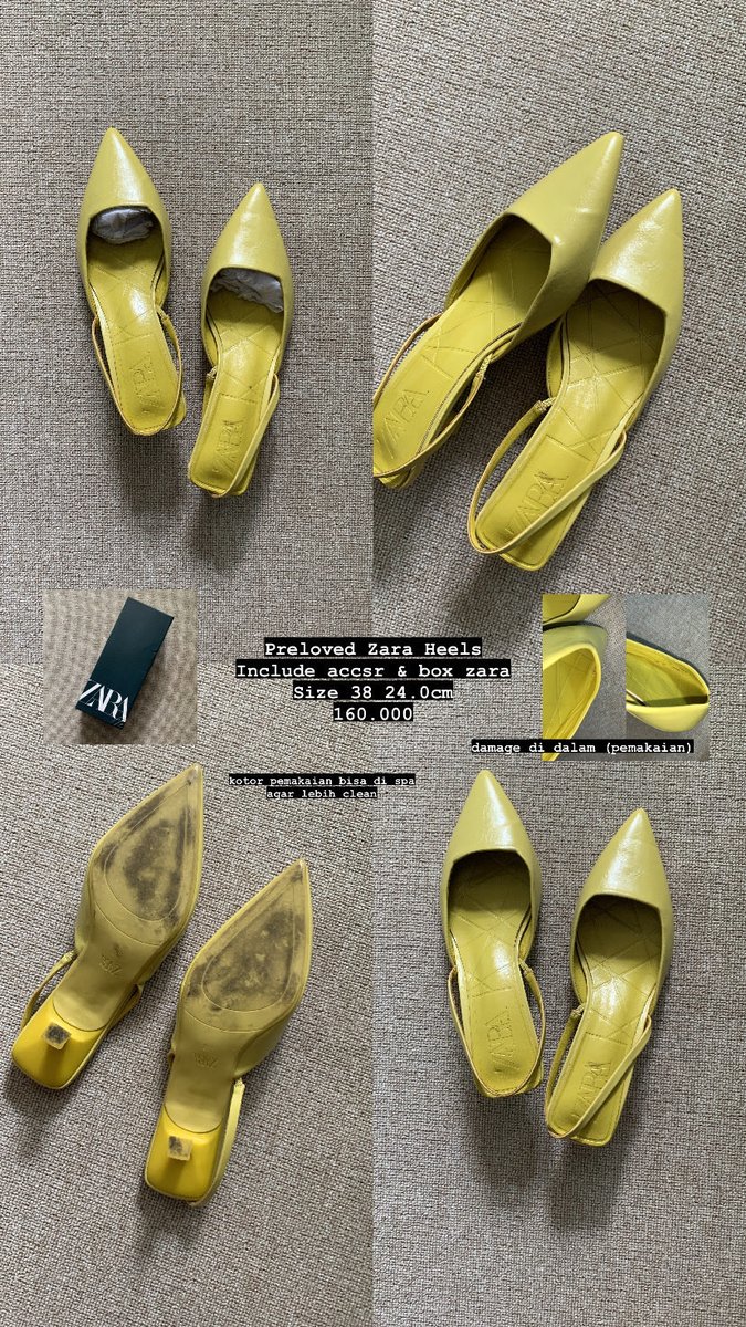 chubbyblaem's tweet photo. Preloved &amp; NEW Baju, Celana, Heels
clothes : size S fit to L rata-rata LD 95-120cm
heels : 38 - 39, 23.8cm - 24.5cm https://t.co/dHTGEtpoVo
