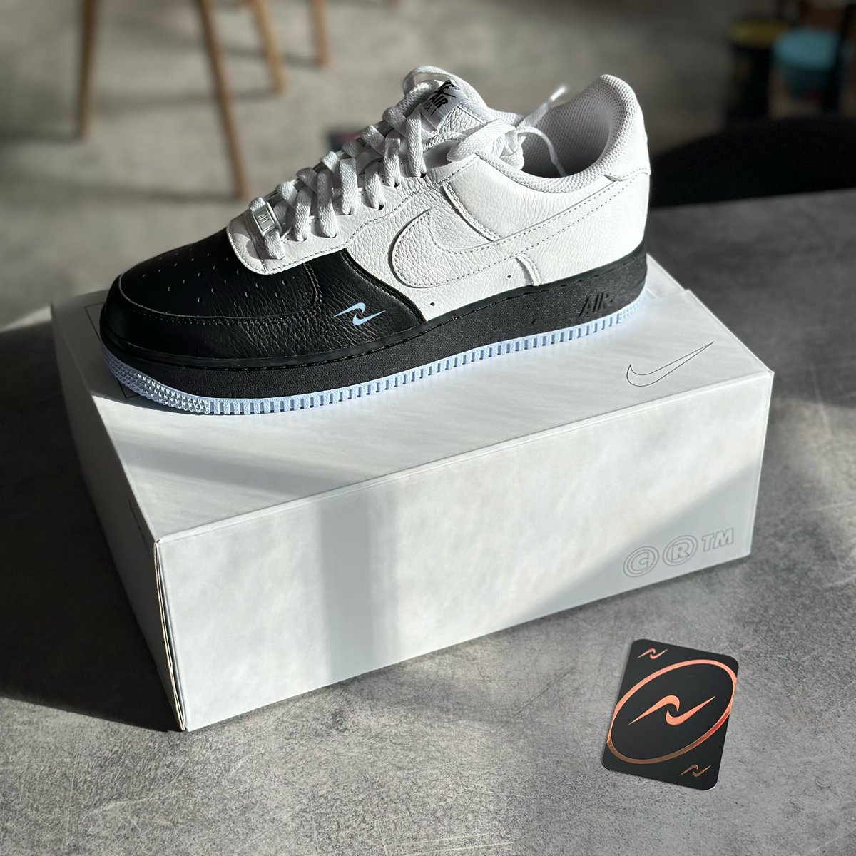 jujujayb's tweet photo. We make the rules (no pun intended)! This is My Force 1. Thanks @dotSWOOSH 🖤 #OF1 #nike #concept https://t.co/PH2haxEUUO