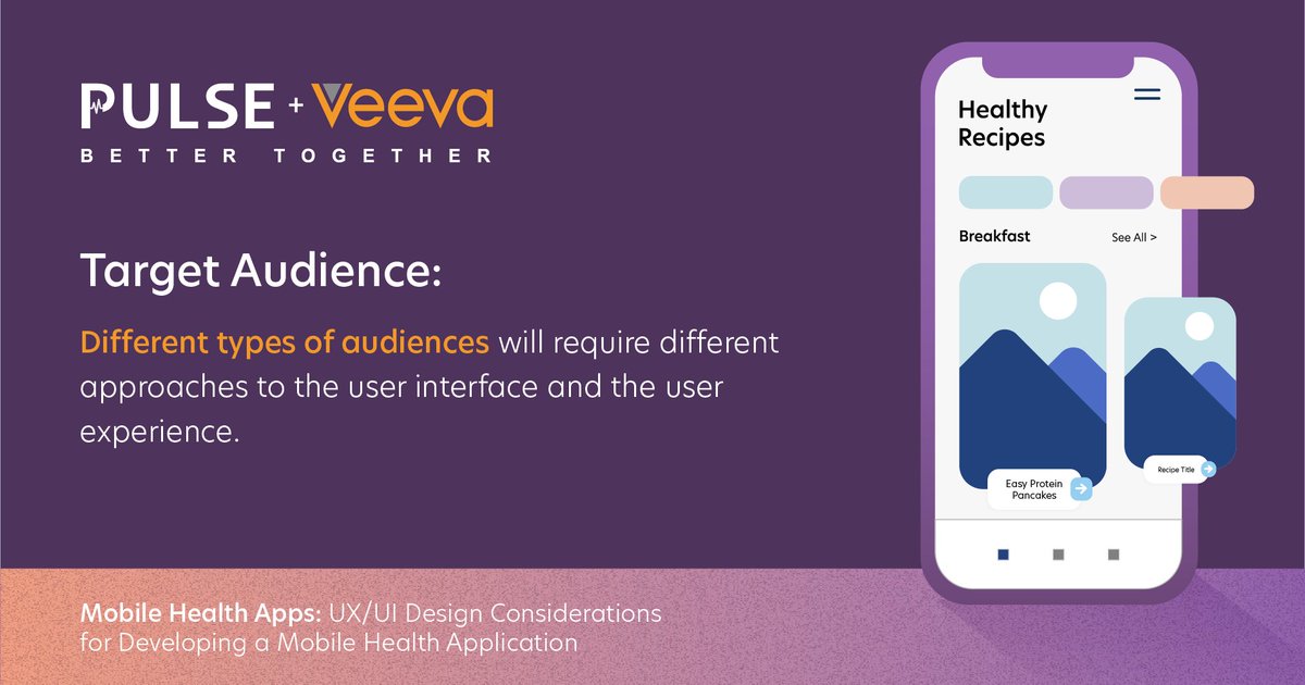 Usepulsedigital's tweet photo. 💥 Designing a mobile health app for the perfect audience! 🎯

Check out our post for UX/UI insights!: https://t.co/KgSNMGyjvl

#MobileHealthApps #UXUIDesign #TargetAudience #UserExperience #UserInterface #DesignConsideration https://t.co/BP5H4tr8oh