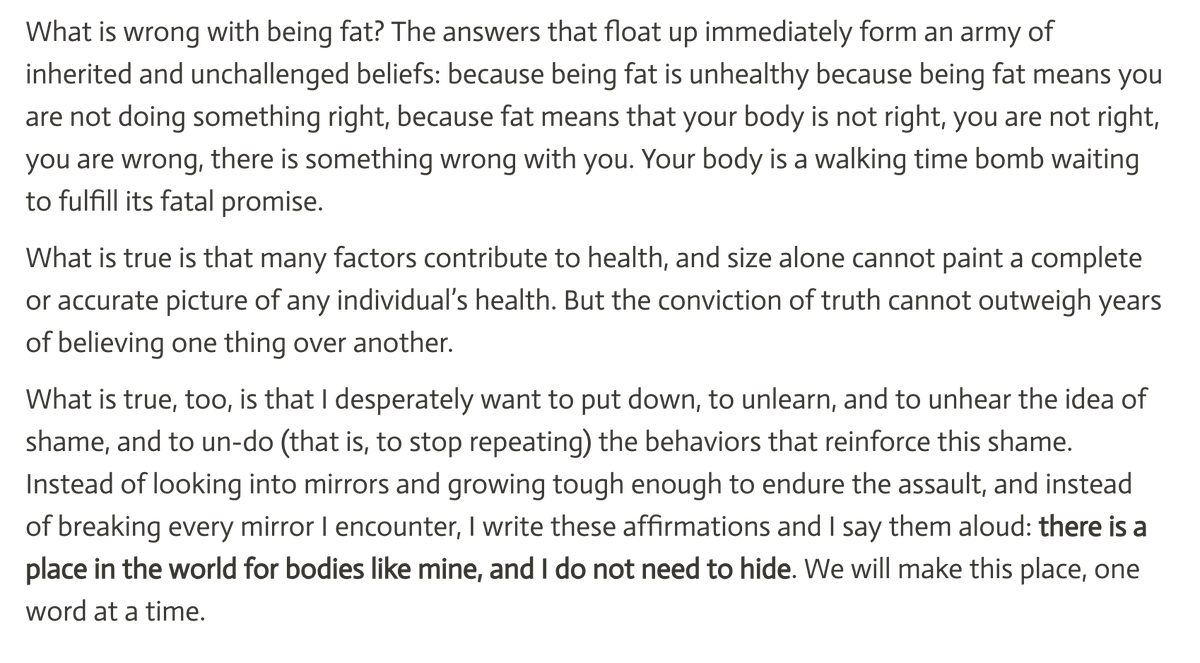 proj_affirm's tweet photo. There is a place in the world for bodies like mine, and I do not need to hide. We will make this place, one word at a time.

💗 https://t.co/SJpfKCzKB2💗

#AffirmWomen #Affirmations #AffirmBigBodies https://t.co/uPbNe5NdH6