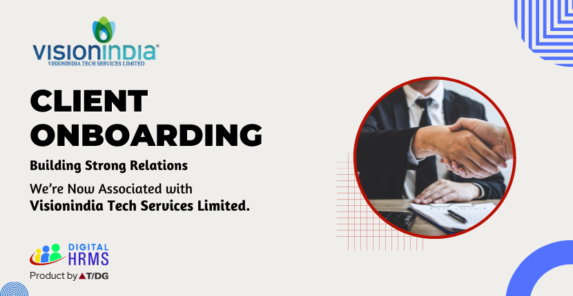DigitalHRMS's tweet photo. We are thrilled that Visionindia Tech Services Limited is now associated with Digital HRMS. Get to know more about Digital HRMS at https://t.co/j3Dagltte9 #ClientOnboarding #ClientShowcase #NewClient #Clients #HRTech #HRSoftware #HR #HRMS #DigitalHRMS #HRPlatform https://t.co/m9tdpMaKLk