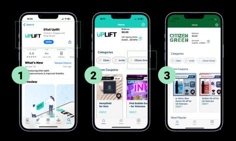clearESG1's tweet photo. GCAC Efixii Uplift App Hits Unprecedented 2200% Growth in Downloads #1 Rated CBD App on Google Play   https://t.co/nVRbFZlqjy  @CG4Veterans @Efixii @ClearESG1 @Thingblu1 https://t.co/ecJxSN6JDF