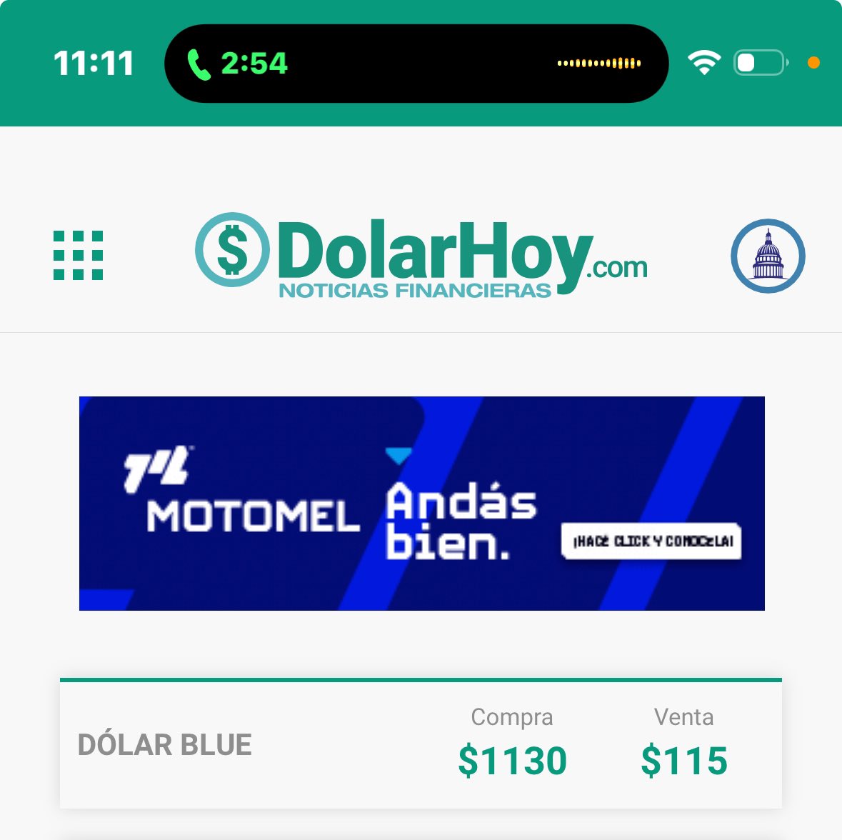 OrcleTa's tweet photo. Se pandeó DOLARHOY. Pero cualquier cosa COMPRO…

#dolar https://t.co/KhO7BaPPkc