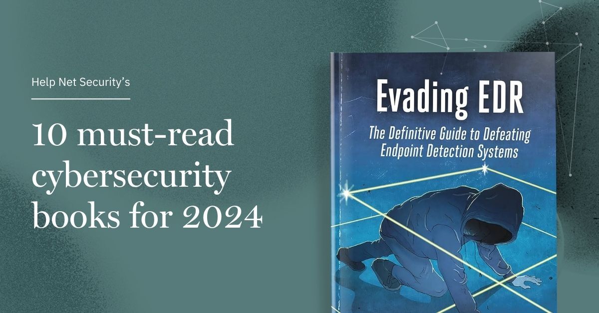 Prelude Principal Security Engineer Matt Hand (@matterpreter) had his new book make its way onto @helpnetsecurity's '10 must-read #cybersecurity books for 2024' Run - don't walk - to grab your copy. Available via @nostarch helpnetsecurity.com/2024/02/06/cyb… #infosec